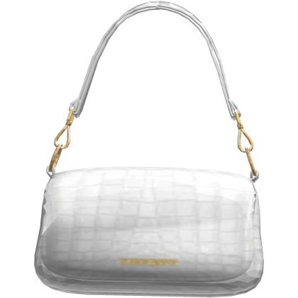 White Croco Purse thumbnail
