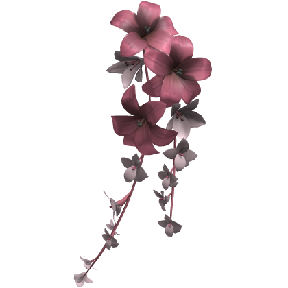 Hair Flower Lily Pink