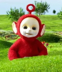 Red teletuby’s