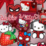 Spider Man hello kitty.
