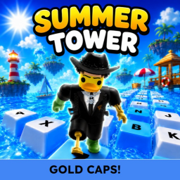 [GOLD CAPS!]+1 🌴Summer Keyboard Escape