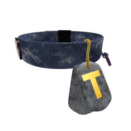 Navy Digital Camo Choker Roblox item thumbnail