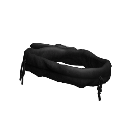 Black Headscarf [for hairs] Roblox item