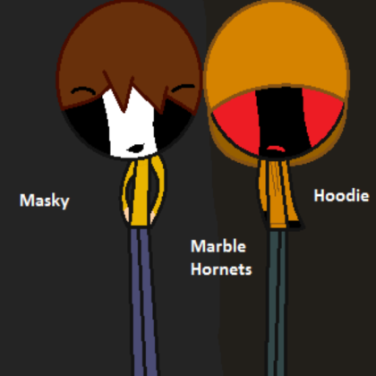 Masky and Hoodie Roblox decal