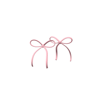 Ribbon bow hairclip Roblox item