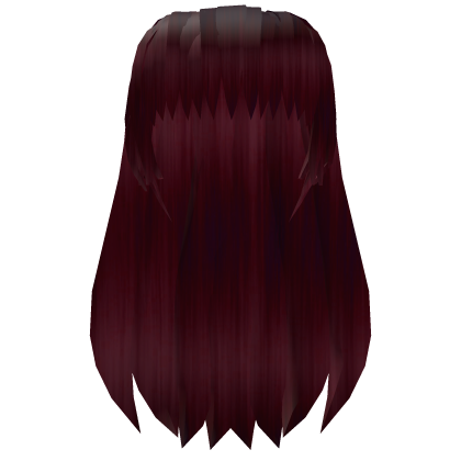 crimson y2k girl hair Roblox item