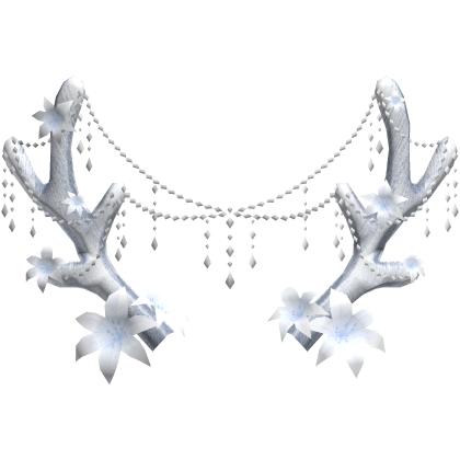 Ethereal Christmas Fairy Fawn Antlers w/ Jewels
