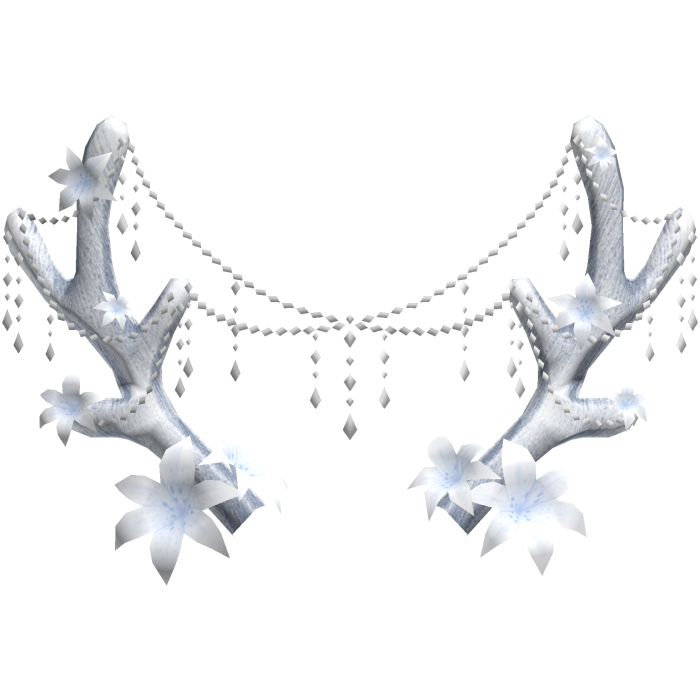 Ethereal Christmas Fairy Fawn Antlers w/ Jewels