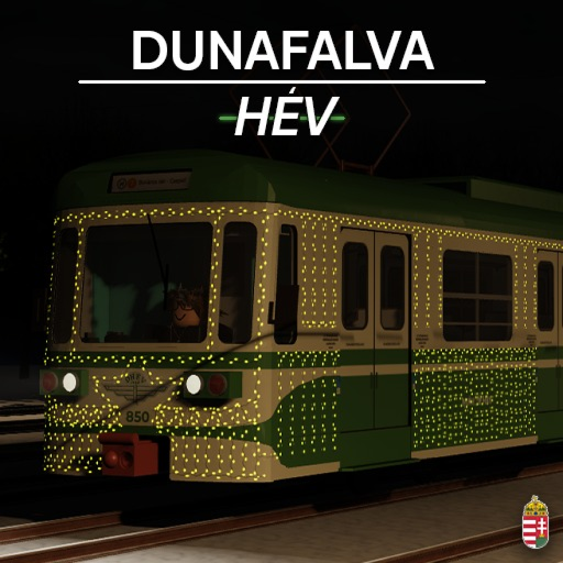 [❄️EVENT] Dunafalva HÉV (BETA) official Roblox game thumbnail