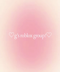 G's roblox group!