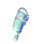 Kittens | Water Gun Kawaii Holdable blue