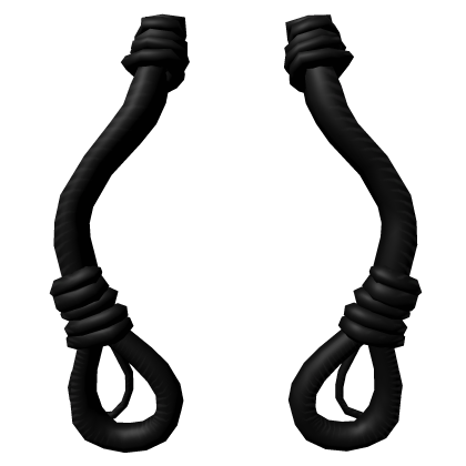 Black Long Ropes Braids Addon