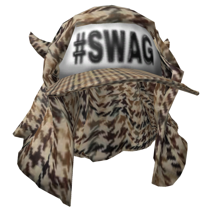 #SWAG Cap and Hood Camo (Horns)