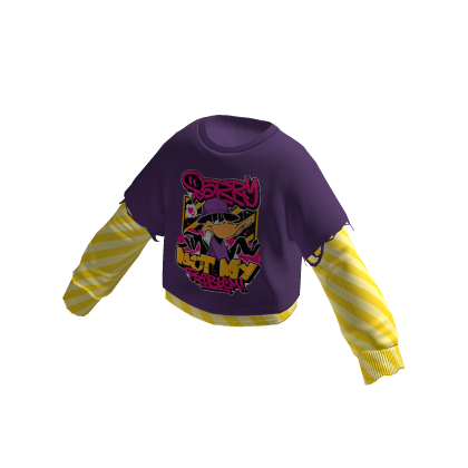 MJ - Double Longsleeve Purple Duck