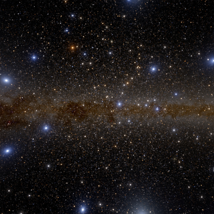 Center Milky  way skybox