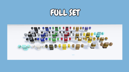 [Layered R15] Medieval armor pack preview 2