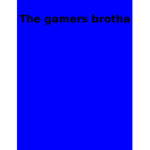 The gamers brotha
