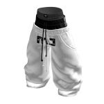 MJ - Sagging Pants White