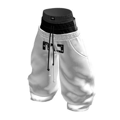 MJ - Sagging Pants White thumbnail