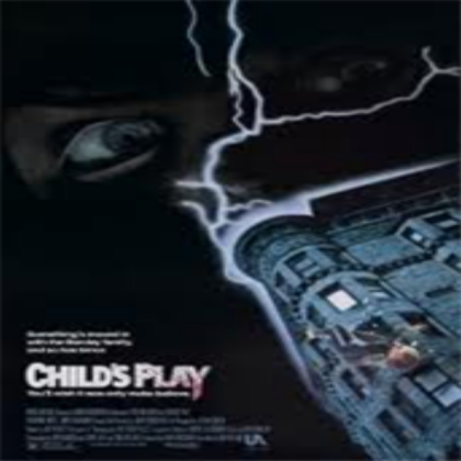 Childs Play movie poster Roblox decal