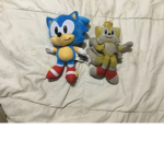 Tails and sonic and knuckles