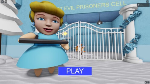 👸CINDERELLA BARRY'S PRISON RUN! (Obby)