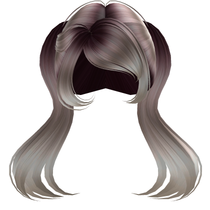 ♡ : Sweety mocha foam pigtails w side Bangs 