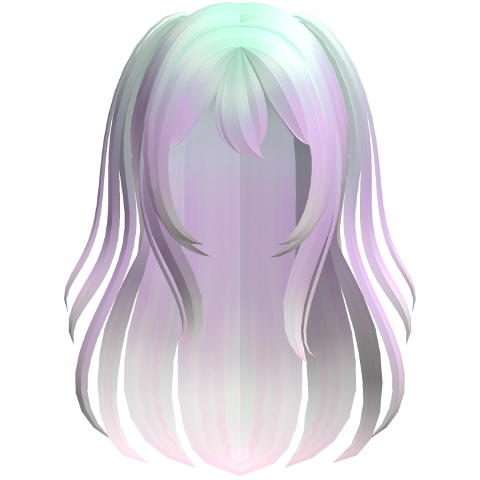 pastel goth wispy cute doll loose anime hair