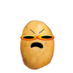 Angry potato
