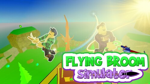 [x2 GEMS] Flying Broom Simulator 🧹