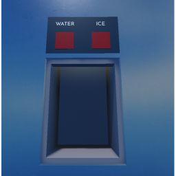 get dispensed from a fridge simulator