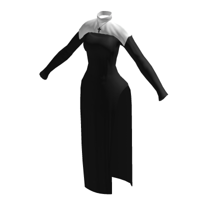 ♾️ Black & white shadow sanctum nun
