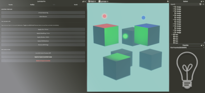 Luminator: Light Sources Controller preview 1