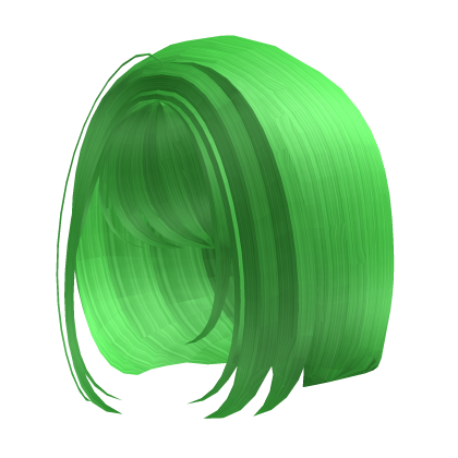 Silky Emerald Bob Cut thumbnail