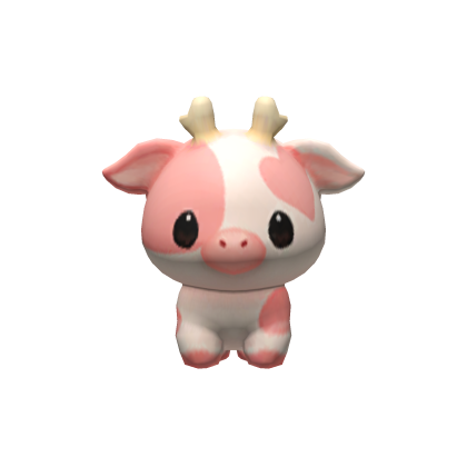 Strawberry Cow Pet (Cute & Chibi)