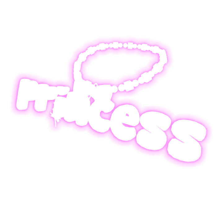 glowing/emissive princess jumbo necklace 3.0