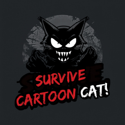 Survive Cartoon Cat!