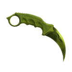 Combat Karambit: The 20th Grinchblade