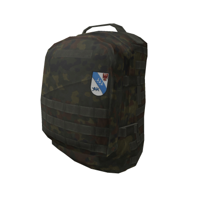 Bundeswehr flecktarn backpack Roblox item