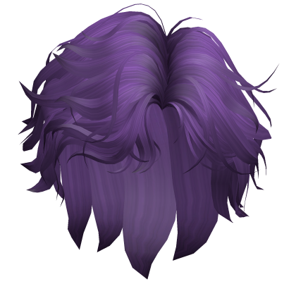 Purple Wavy Boy Hair Roblox item