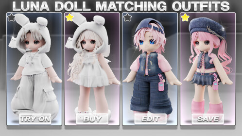 Luna Doll Matching Outfits