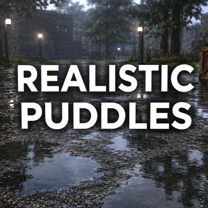 Realistic Puddles