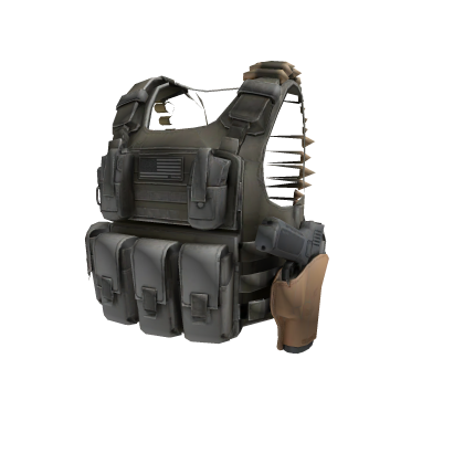 Black Tactical Gear Vest Roblox item
