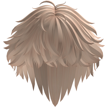 Stylish Fluffy Messy Anime Boy Hair (Blonde) Roblox item