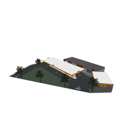 Shell Petrol/Gas station