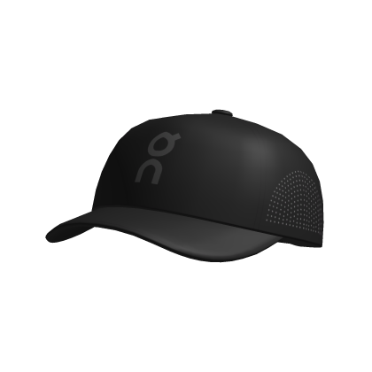 Casquette de sport ON Running Noir Gris