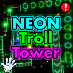 ✨ NEON Troll Slap Tower 😈