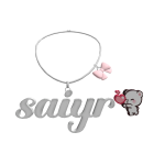 ♡ / dittoo saiyr 3.0 silver necklace