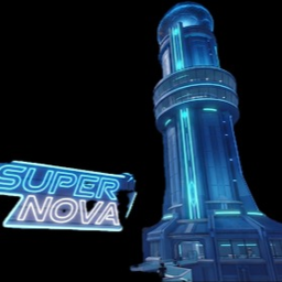 SuperNova Blue Tower