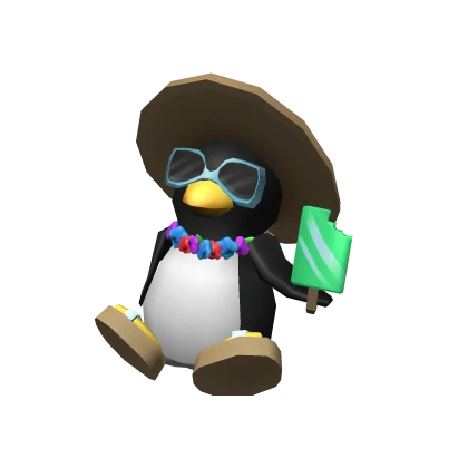 Summer Penguin Shoulder Friend Roblox item thumbnail